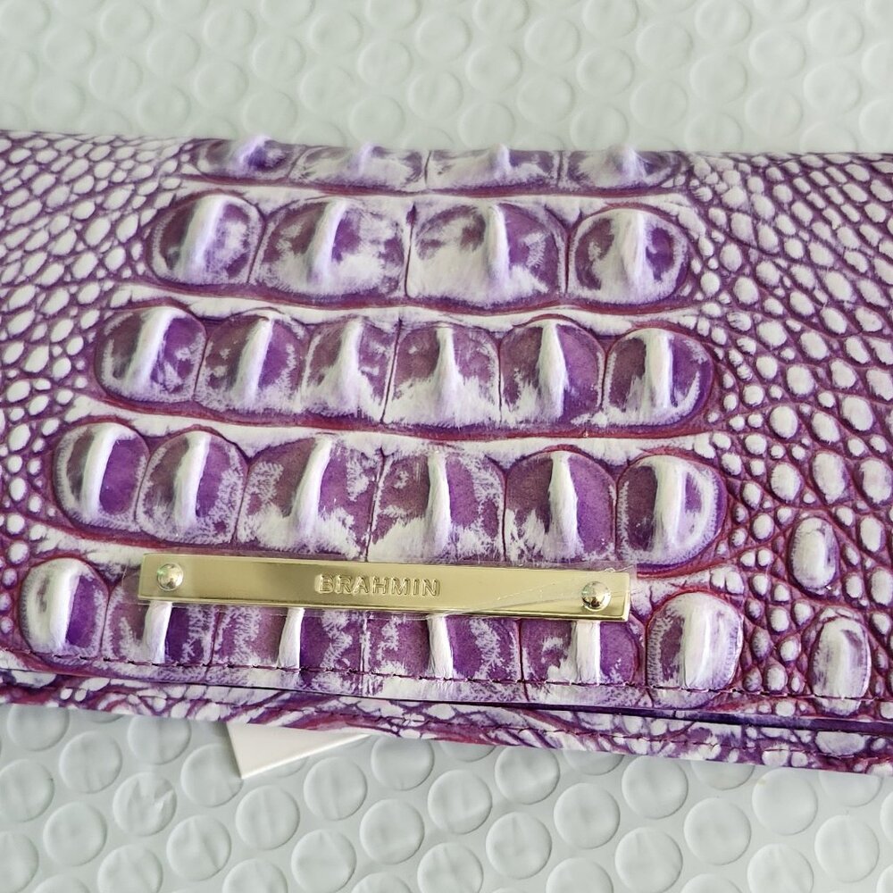 Brahmin Ady Wallet - Boysenberry Melbourne -BNWT